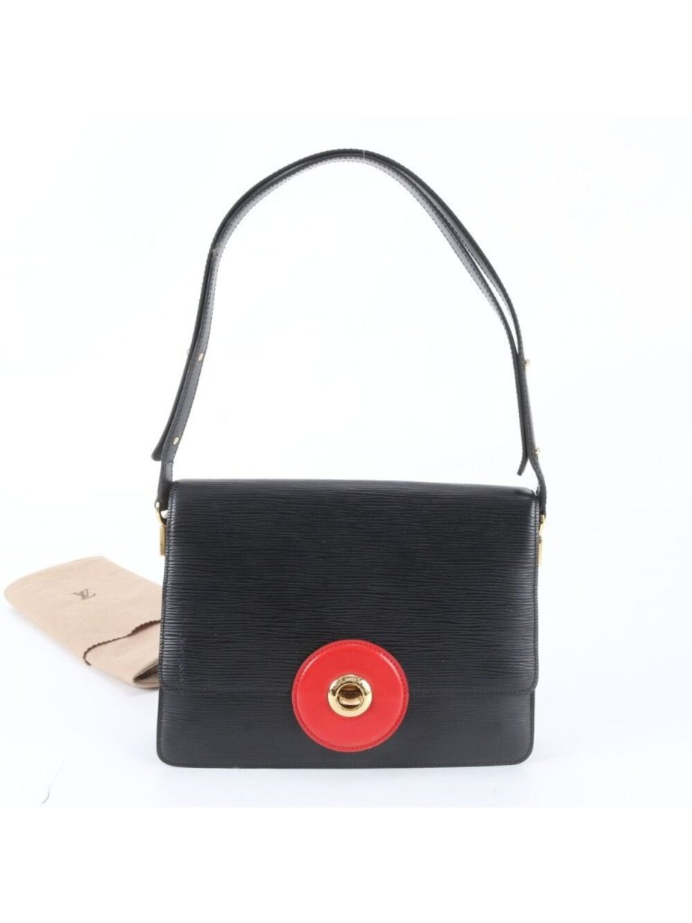 Louis Vuitton Epi Run Leather 2-Way Shoulder Bag Crossbody Hand